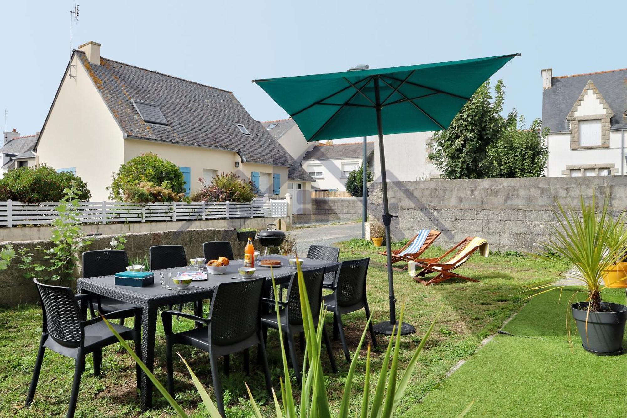 Localise - M8 - Ty Geoland - Maison A Deux Pas Du Centre Avec Jardin Au Guilvinec - Wifi Inclus - Animaux Bienvenus- Linge De Lit Inclus Экстерьер фото