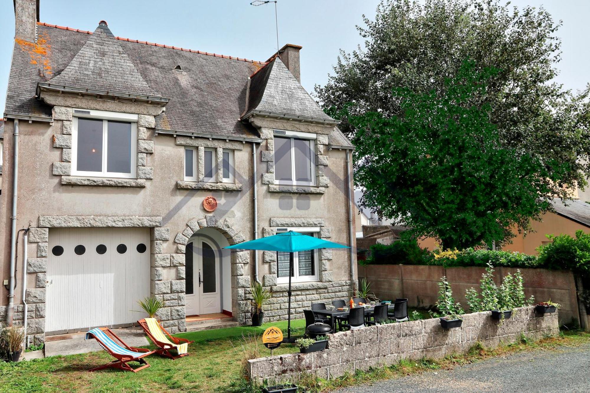 Localise - M8 - Ty Geoland - Maison A Deux Pas Du Centre Avec Jardin Au Guilvinec - Wifi Inclus - Animaux Bienvenus- Linge De Lit Inclus Экстерьер фото