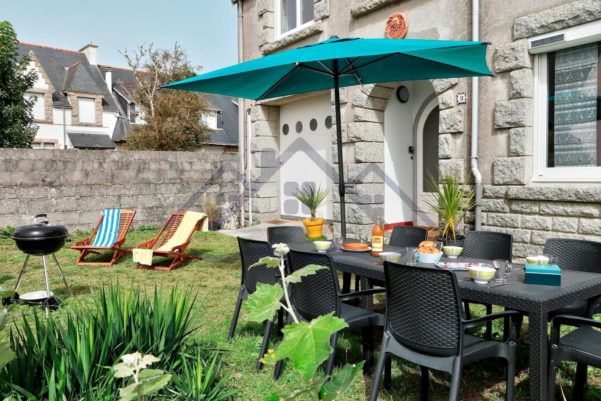 Localise - M8 - Ty Geoland - Maison A Deux Pas Du Centre Avec Jardin Au Guilvinec - Wifi Inclus - Animaux Bienvenus- Linge De Lit Inclus Экстерьер фото