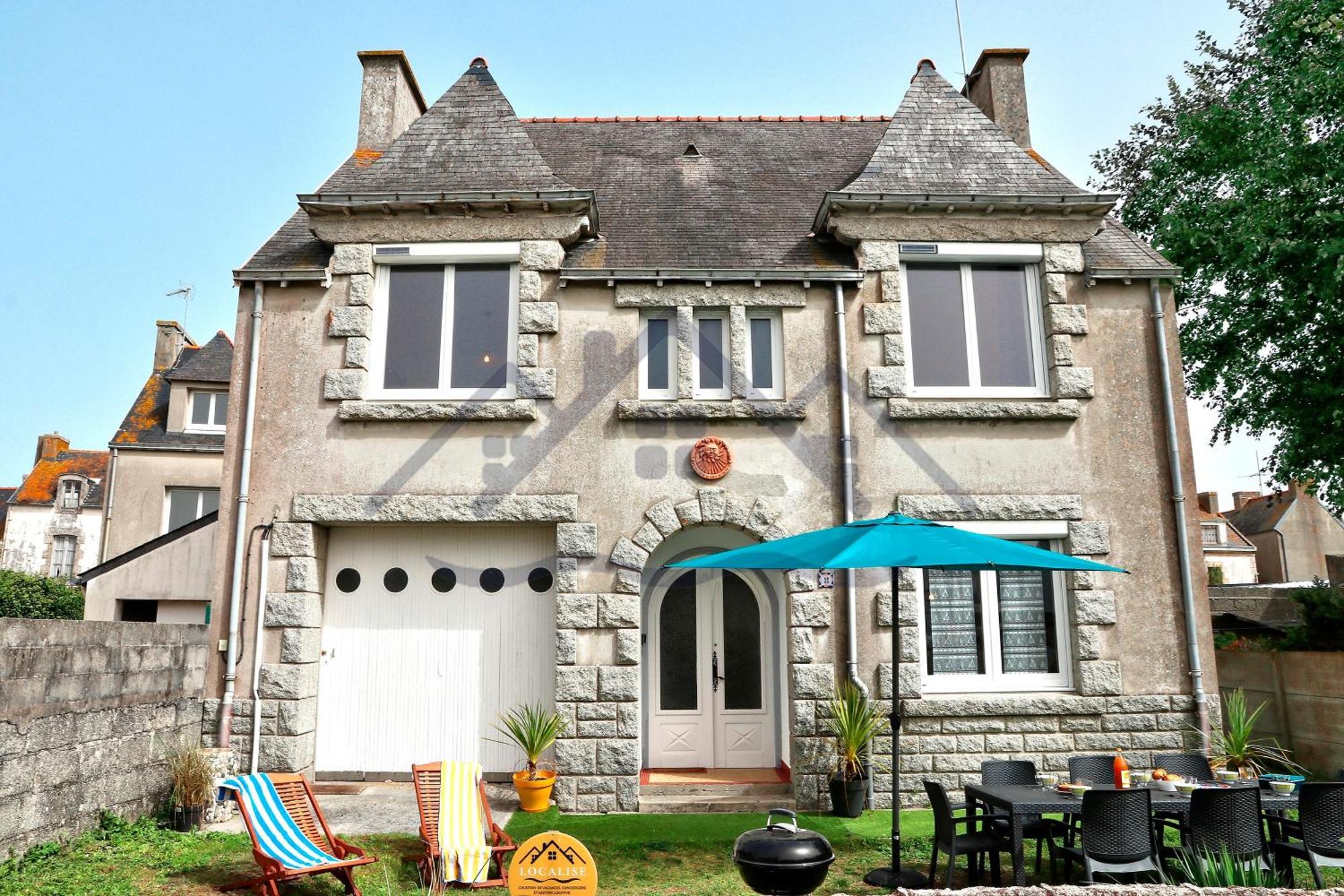 Localise - M8 - Ty Geoland - Maison A Deux Pas Du Centre Avec Jardin Au Guilvinec - Wifi Inclus - Animaux Bienvenus- Linge De Lit Inclus Экстерьер фото